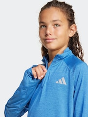 رداء علوي رياضي بربع سحاب من مفضلات adidas - صورة 4 من 6