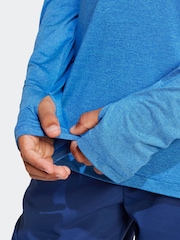 رداء علوي رياضي بربع سحاب من مفضلات adidas - صورة 5 من 6