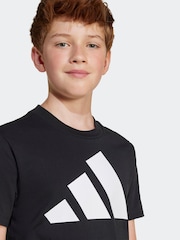 adidas Black Essentials 100% Cotton T-Shirt - Image 4 of 6