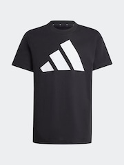 adidas Black Essentials 100% Cotton T-Shirt - Image 6 of 6