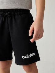 adidas Grey 100% Cotton T-Shirt And Shorts Set - Image 5 of 8