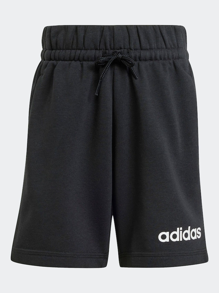 adidas Grey 100% Cotton T-Shirt And Shorts Set - Image 8 of 8