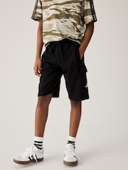 adidas Black Essentials Cargo Shorts - Image 1 of 6