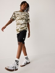 adidas Black Essentials Cargo Shorts - Image 3 of 6