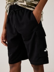 adidas Black Essentials Cargo Shorts - Image 5 of 6