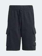 adidas Black Essentials Cargo Shorts - Image 6 of 6