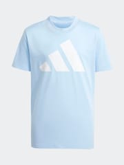 adidas Blue Sky Essentials 100% Cotton T-Shirt - Image 5 of 5
