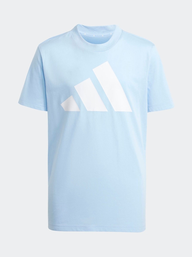 adidas Blue Sky Essentials 100% Cotton T-Shirt - Image 5 of 5