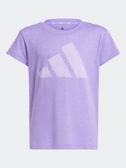 adidas Purple Essentials T-Shirt - Image 6 of 6
