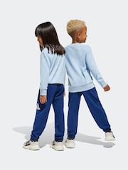 adidas Blue Essentials Tracksuit - Image 2 of 10
