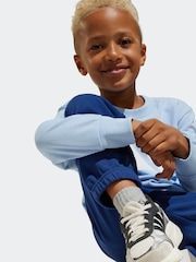 adidas Blue Essentials Tracksuit - Image 4 of 10