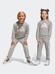 adidas Grey Essentials Tracksuit - Image 1 of 10