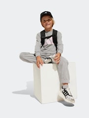 adidas Grey Essentials Tracksuit - Image 6 of 10