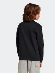 adidas Black Linear Sweatshirt - Image 2 of 6