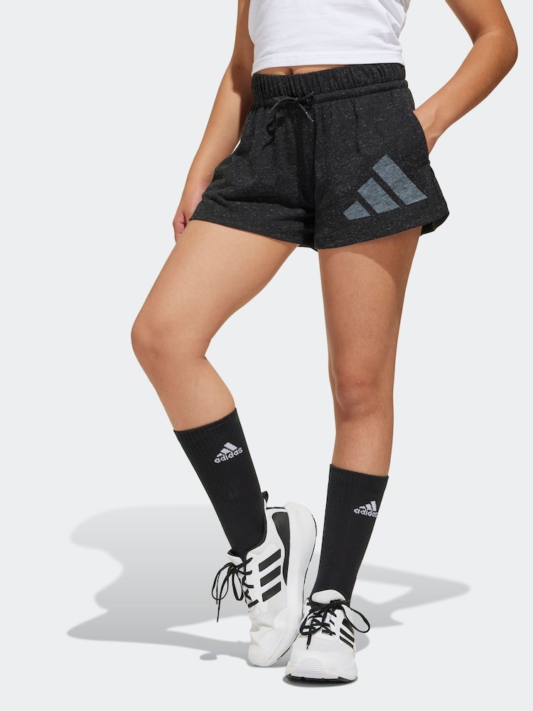 adidas Black Essentials Shorts - Image 1 of 6