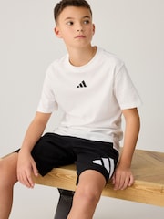 Blanco - adidas Essentials 100% Cotton T-Shirt - Imagen 4 de 6