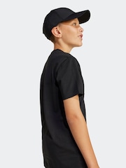Negro - adidas Essentials 100% Cotton T-Shirt - Imagen 2 de 6