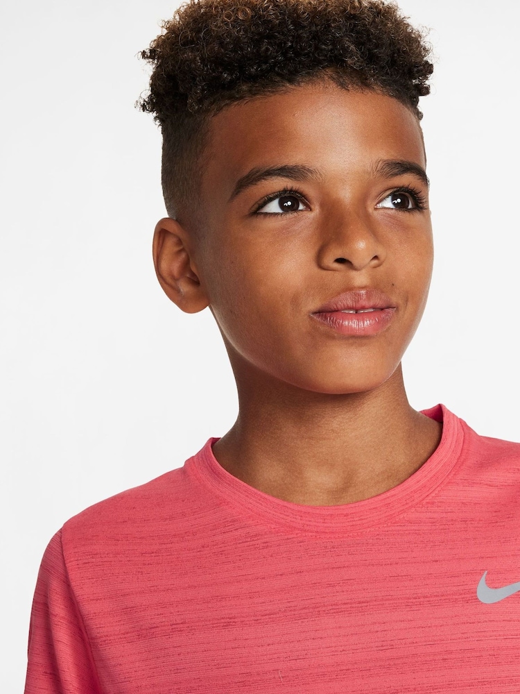 Ember glow - Trening majica Nike Dri-FIT Miler - Slika 3 iz 3