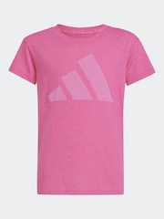 adidas Pink Essentials T-Shirt - Image 6 of 6