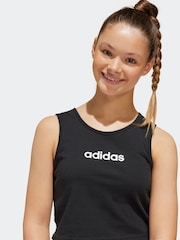 adidas Black Essentials 100% Cotton Vest - Image 4 of 6