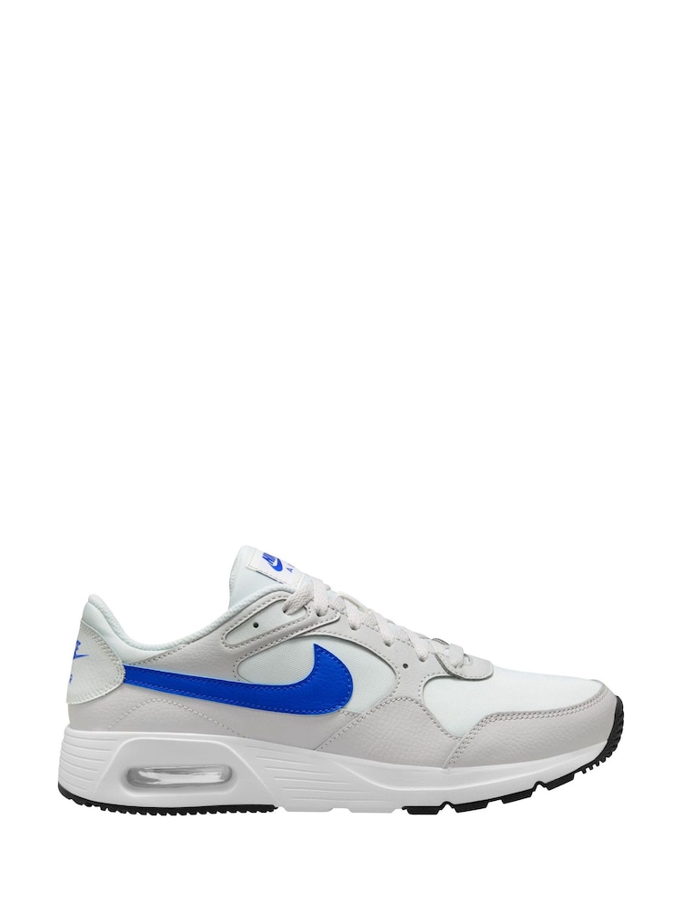 Nike Grey Blue Air Max SC Trainers - Image 1 of 4