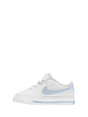 Blanco blanco - Zapatillas de deporte para bebé Court Legacy de Nike - Imagen 2 de 3