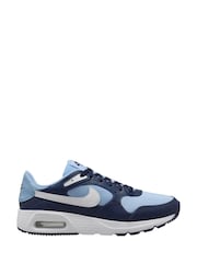 Nike Navy Blue Air Max SC Trainers - Image 1 of 4