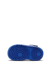 Nike Blue/Black Toddler Court Borough Mid Trainers - Image 8 of 9