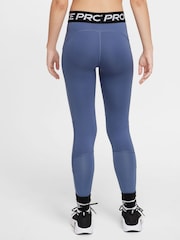 Nike Beyond Blue Dri-FIT High Waisted Pro Leggings - Image 2 of 7