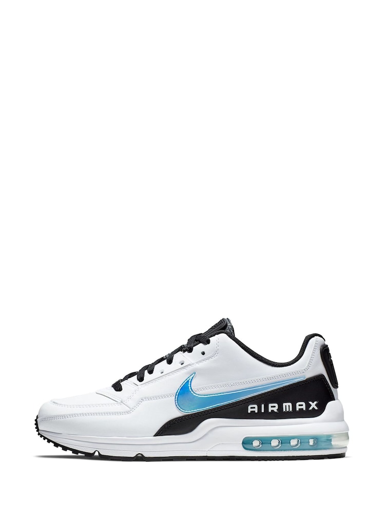 Nike White/Blue Air Max LTD 3 Trainers - Image 4 of 8