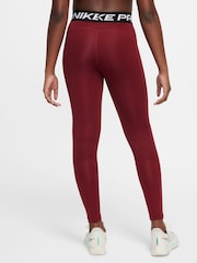 Nike Team Red Dri-FIT High Waisted Pro Leggings - Image 2 of 6