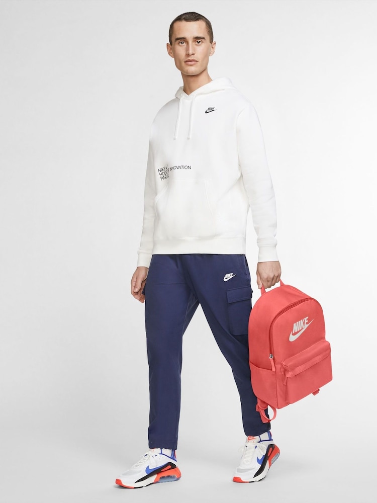Nike Ember Red Heritage Backpack - Image 2 of 6