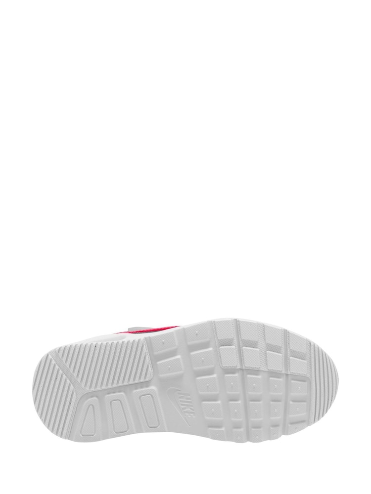 Nike Grey/Red Crimson Junior Air Max SC Trainers - Image 3 of 3