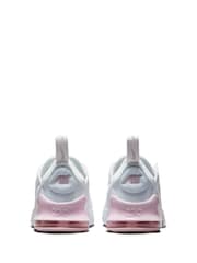 Nike White Foam Pink Infant Air Max 270 Trainers - Image 6 of 9