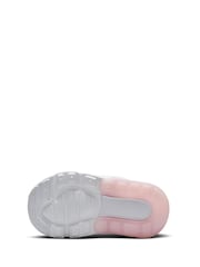 Nike White Foam Pink Infant Air Max 270 Trainers - Image 8 of 9