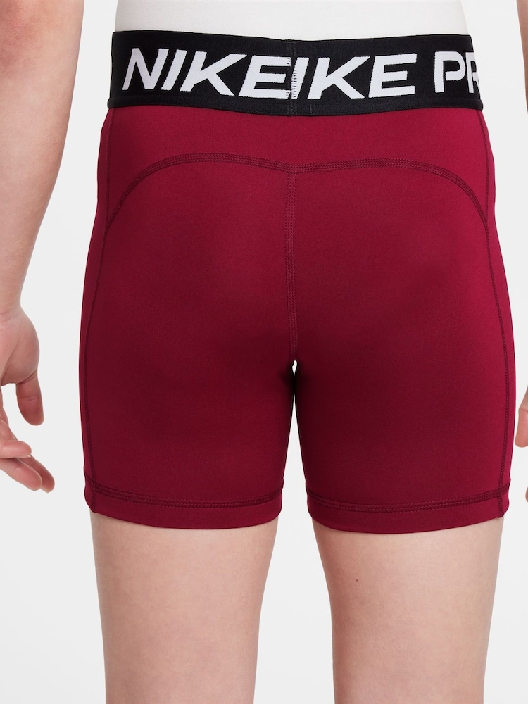 Nike Team Red 3 Inch Dri-FIT Pro Shorts - Image 2 of 4