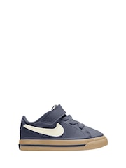 Azul trueno - Zapatillas de deporte para bebé Court Legacy de Nike - Imagen 1 de 3