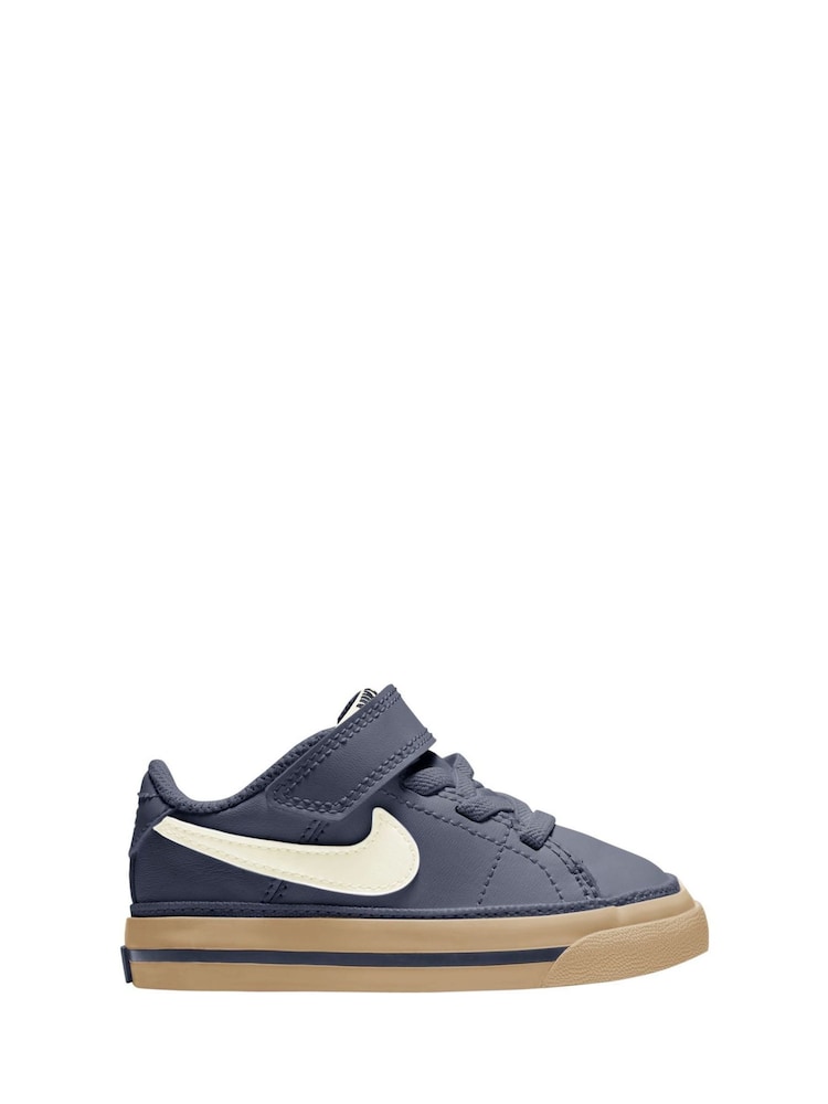 Azul trueno - Zapatillas de deporte para bebé Court Legacy de Nike - Imagen 1 de 3