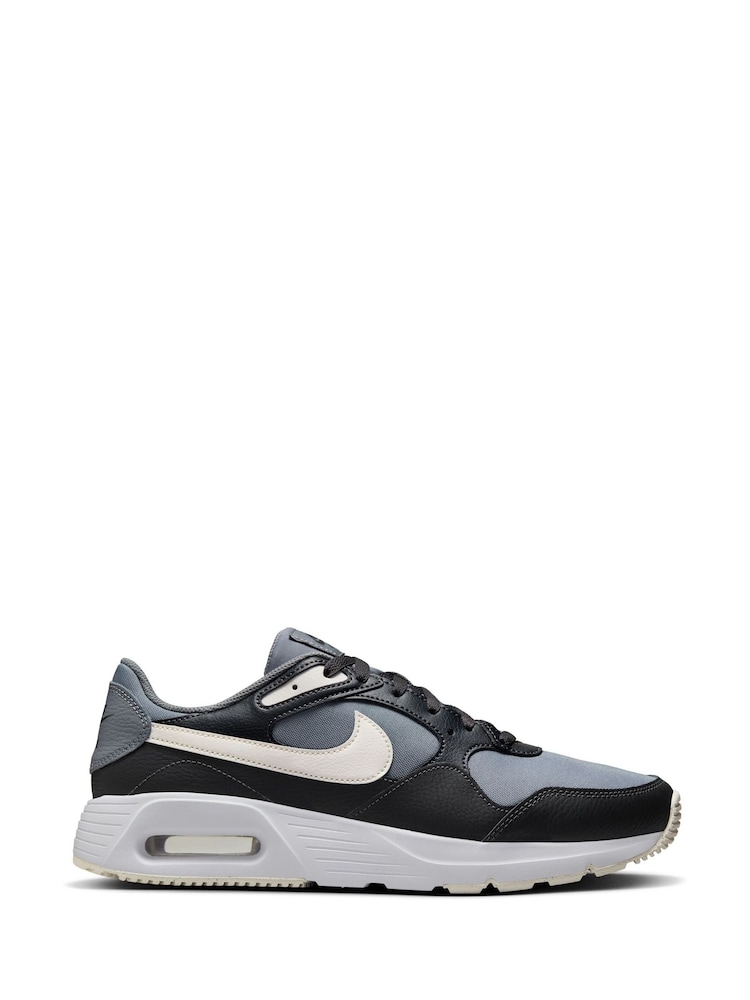 Nike Grey/Navy Air Max SC Trainers - Image 1 of 10