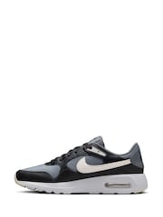Nike Grey/Navy Air Max SC Trainers - Image 2 of 10