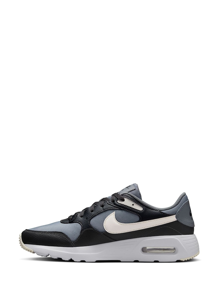 Nike Grey/Navy Air Max SC Trainers - Image 2 of 10