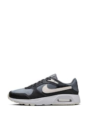 Nike Grey/Navy Air Max SC Trainers - Image 4 of 10