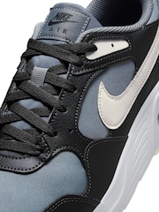 Nike Grey/Navy Air Max SC Trainers - Image 9 of 10