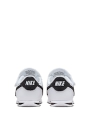 Nike White/Black Infant Cortez Easy On Trainers - Image 6 of 10