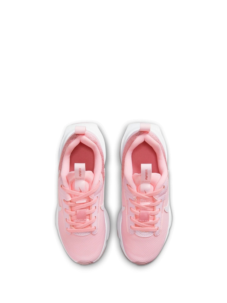 Nike Light Pink Junior Air Max INTRLK Lite Trainers - Image 6 of 10