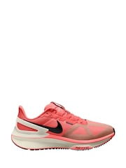 Nike Orange Structure 25 Road Running Trainers - Image 1 of 4
