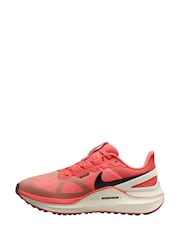 Nike Orange Structure 25 Road Running Trainers - Image 2 of 4