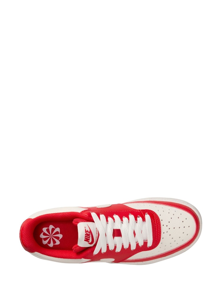 Czerwony - Nike Court Vision Low Trainers - Image 6 of 9