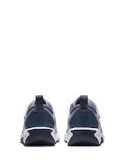 Nike Wolf Grey Blue Junior Omni Multi Court Trainers - Image 7 of 10