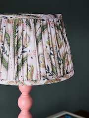 Clarke and Clarke Pink Attingham Cetara Bobbin Table Lamp - Image 3 of 6